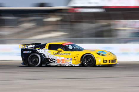 Jan Magnussen i #3 Corvette